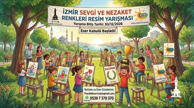 İZMİR SEVGİ VE NEZAKET RENKLERİ RESİM YARIŞMASI
